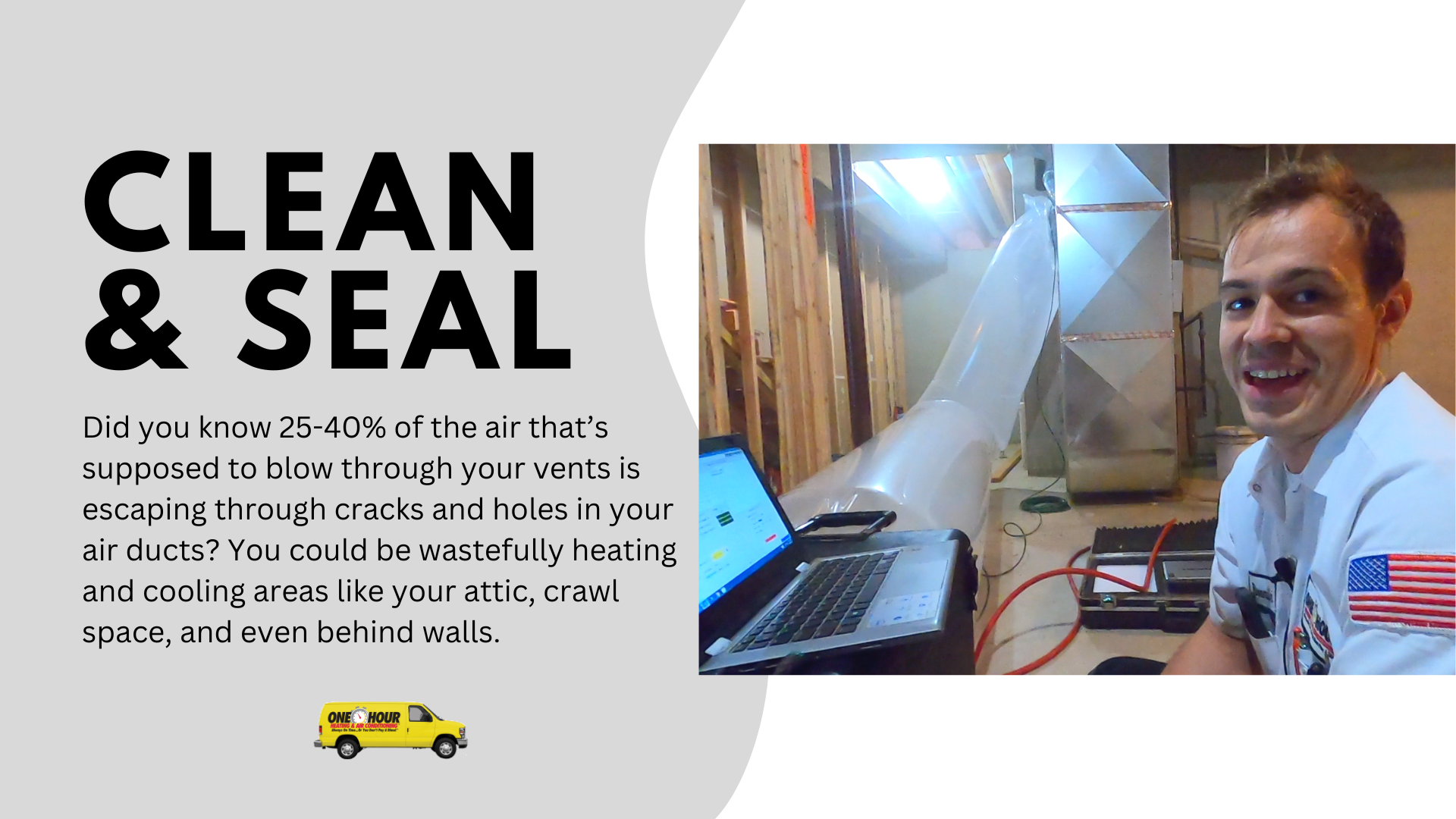 Duct Cleaning and Sealing in Johnson County, KS